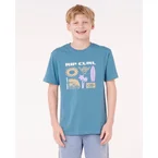 Rip Curl Boy Island Paradiso Logo Tee -Boy 12PBTE