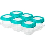 OXO Tot Plastic Baby Blocks™ - Teal 6x2oz