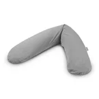 Theraline The Original Maternity and Nursing Pillow - Melange Mid Grey Bamboo