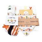 The Wee Bean Welcome Home Baby Gift Set - Sushi Collection