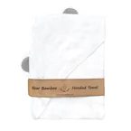 The Wee Bean Super Soft Bamboo Hooded Towel + Washcloth Set