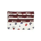 3-Zip Cosmetic Berry Mellow Acc