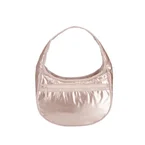 Medium Crescent Zip Shoulder Rose Gold Shine