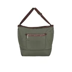 Quilt Large Shoulder Bag Olive Green Quilt