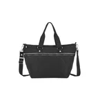 Quilt Zip Tote Black Quilt