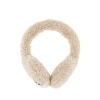 Stella McCartney EARMUFFS Shearling Earmuffs — Beige
