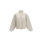 New Balance Recycled Polyester Fleece Jacket — White