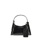 Marc Jacobs Small Belted Sack Calfskin Leather Shoulder Bag — Black