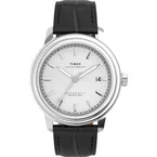 Waterbury Metropolitan Automatic 41mm Leather Strap Watch 