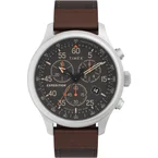 Expedition® Field Chronograph 43mm Mixed Material Strap Watch