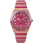 Q Timex 36mm Stainless Steel Expansion Band Watch