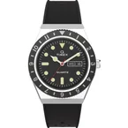 Q Timex 38mm Synthetic Rubber Strap Watch