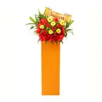 Congratulatory Flower Stand – Success In Bloom