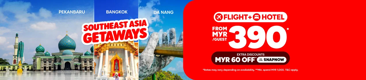 Proof of coupon - AirAsia - AirAsia promo code: [[MYR 60 off]] flight+hotel bookings