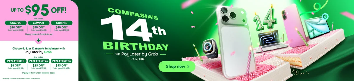Proof of coupon - CompAsia - CompAsia promo code: [[40% off]] on $800+ tech purchases