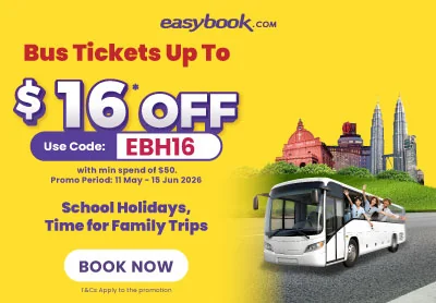 Proof of coupon - Easybook - Easybook promo code: [[S$16 off]] school holidays bus tickets