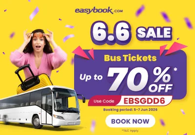 Proof of coupon - Easybook - Easybook promo code: up to [[70% off]] bus tickets