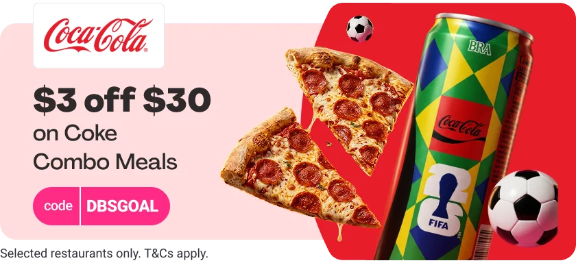 Proof of coupon - foodpanda - Foodpanda promo code: [[$3 off]] Coke combo meals on $30 orders