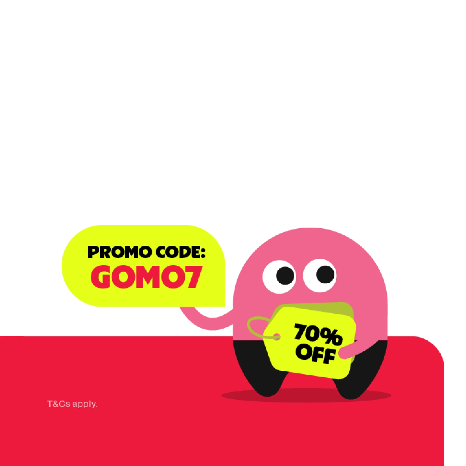 Proof of coupon - Gomo - Gomo promo code: [[70% off]] selected plans