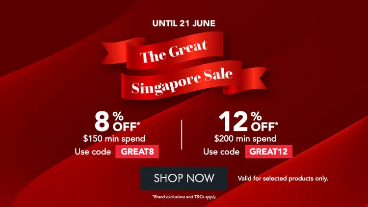 Proof of coupon - Robinsons - Robinsons Singapore sale promo code: [[8% off]] $150 min spend