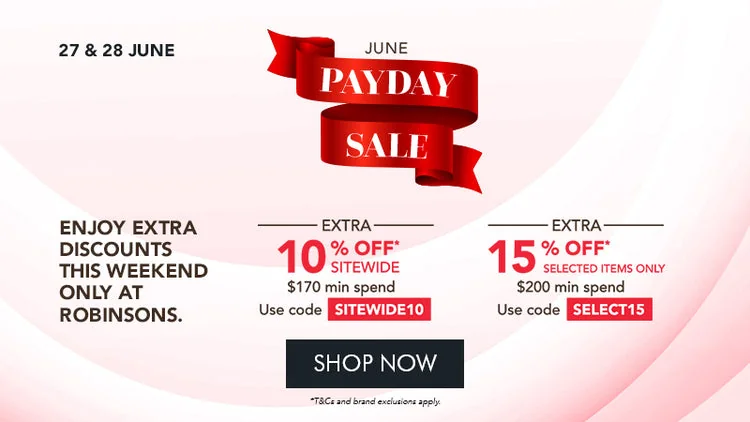 Proof of coupon - Robinsons - Robinsons promo code: [[10% off sitewide]] $170 min spend