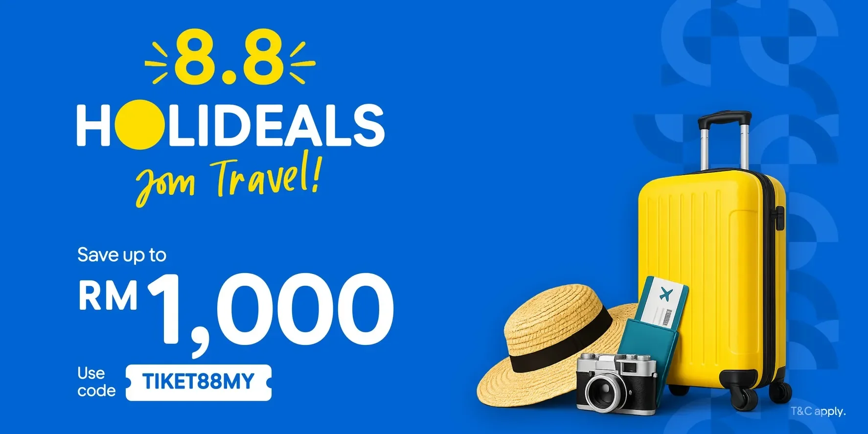 Proof of coupon - Tiket.com - Tiket.com promo code: [[RM 1,000 off]] on flights hotels
